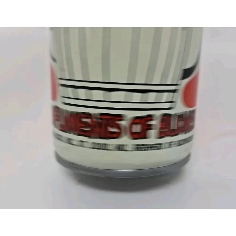 1980s Budweiser Princeton University 16oz Steel Beer Can Rolled Lip Coin Bank U2